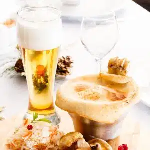 pie and beer