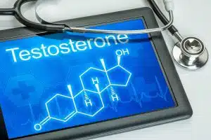 Tablet illustrating Testosterone Cycle