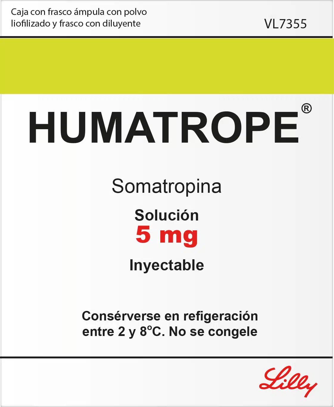 Humatrope 5mg Box