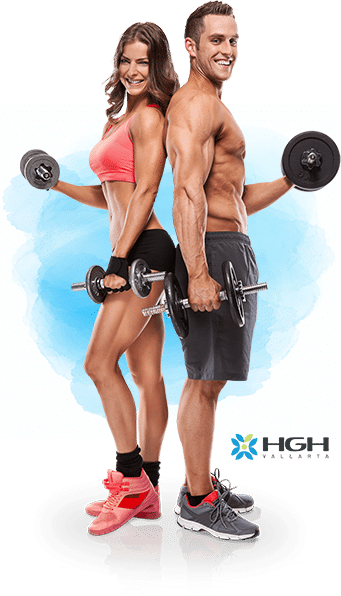 white man and woman body builders on HGH cycle