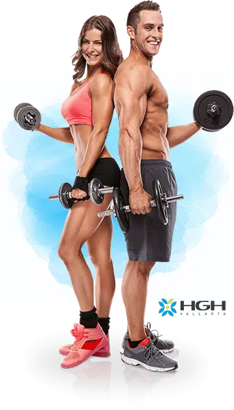 white man and woman body builders on HGH cycle